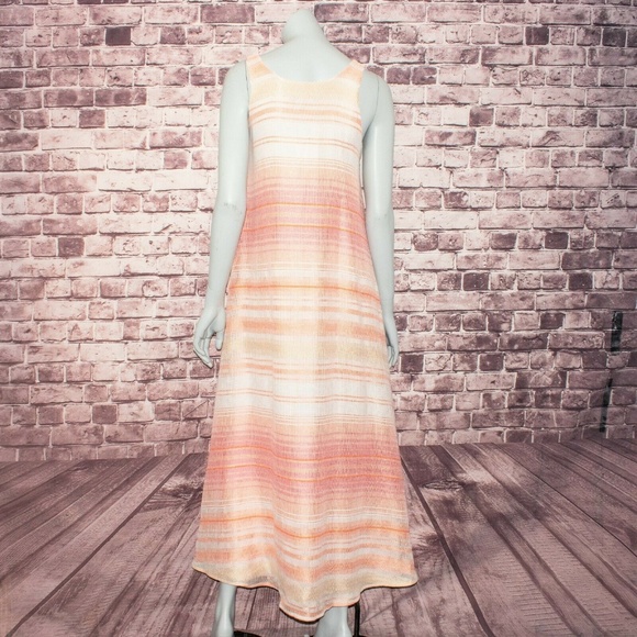 HATCH Maternity The Sunset Striped Maxi Dress - Picture 4 of 7